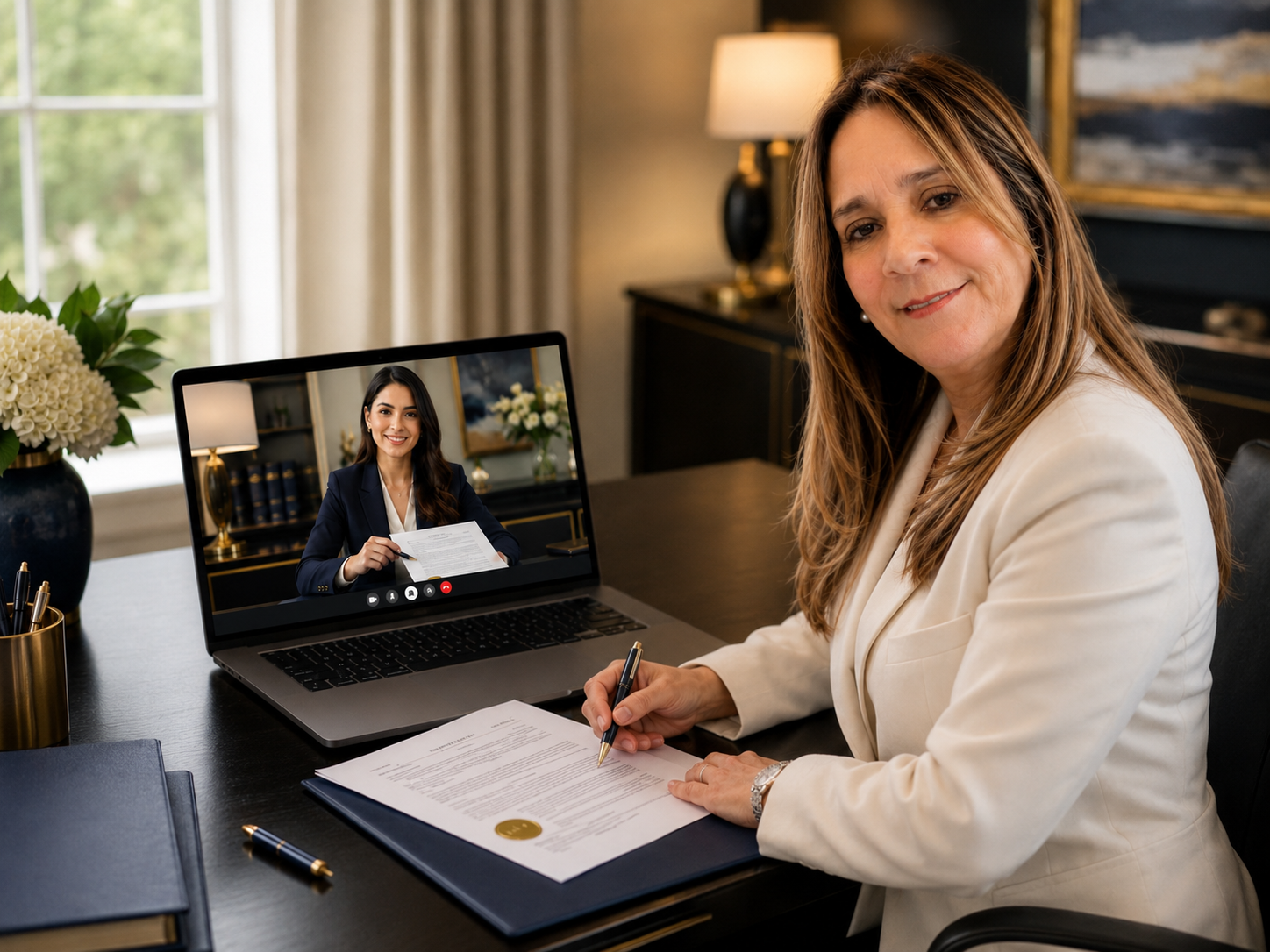 Servicio de Remote Online Notary